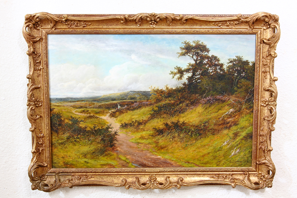 English Countryside in Autumn/Oil Painting