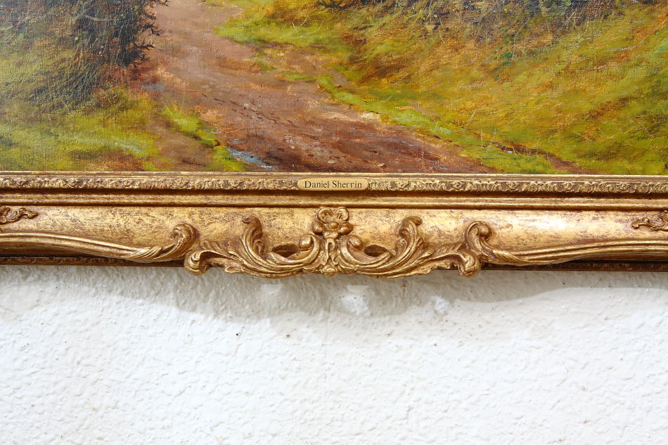 English Countryside in Autumn/Oil Painting
