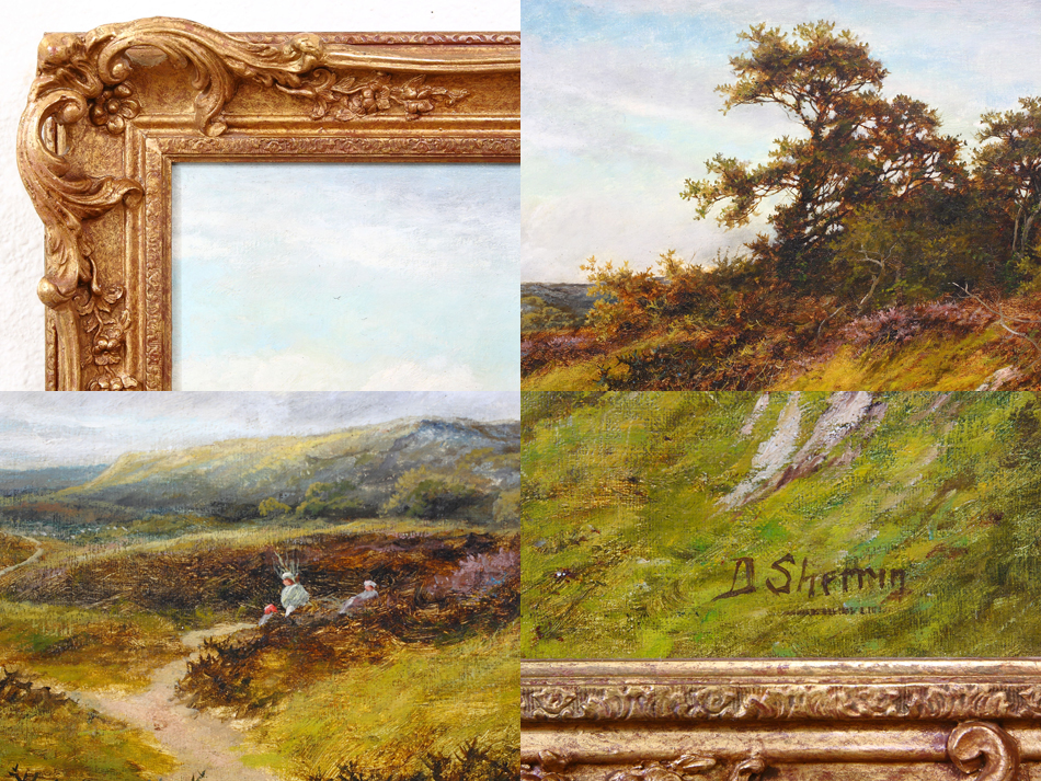 English Countryside in Autumn/Oil Painting