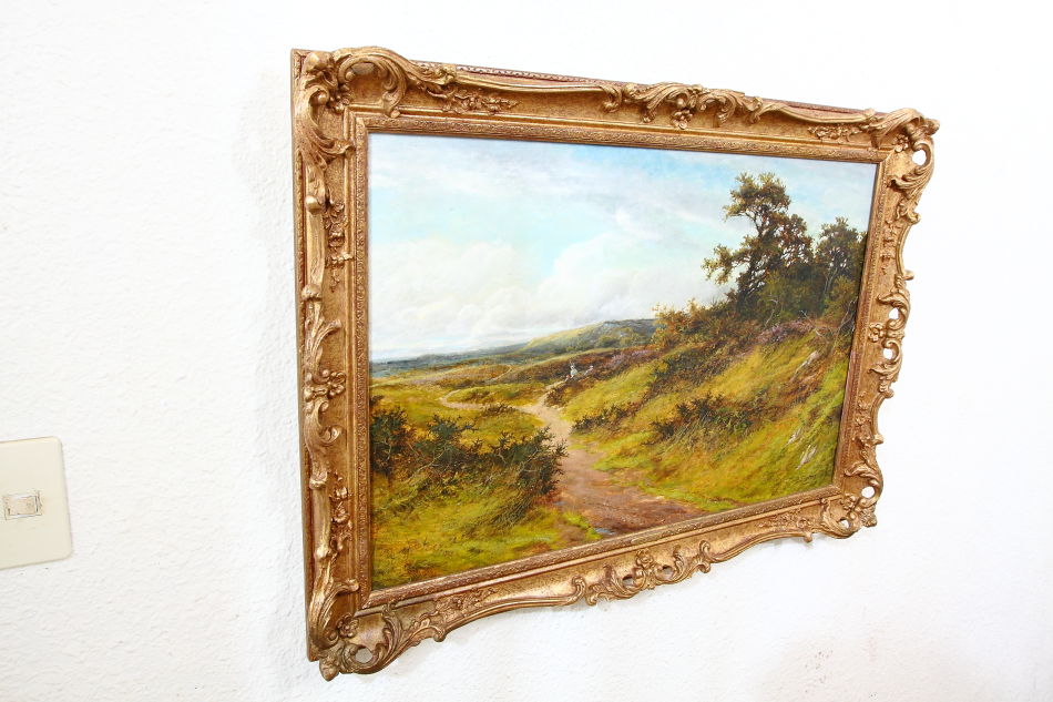 English Countryside in Autumn/Oil Painting