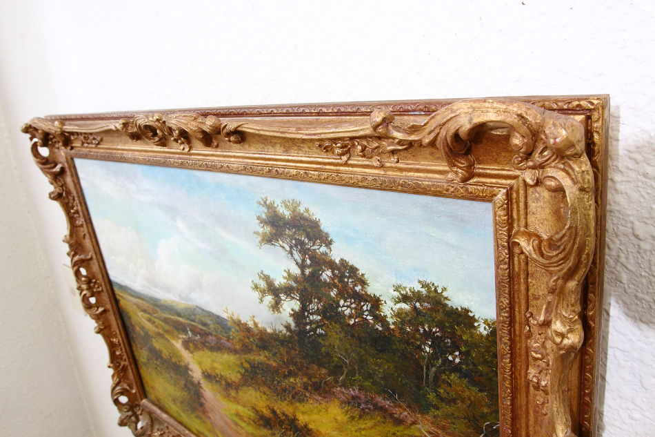 English Countryside in Autumn/Oil Painting