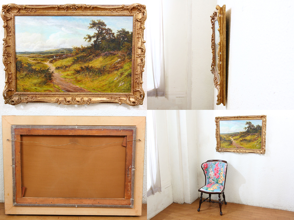 English Countryside in Autumn/Oil Painting