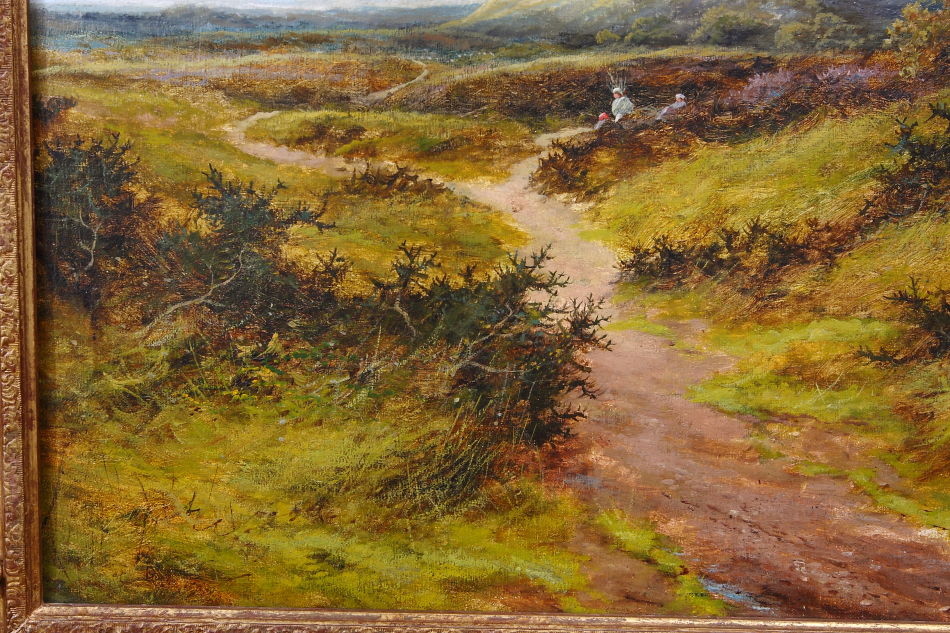 English Countryside in Autumn/Oil Painting