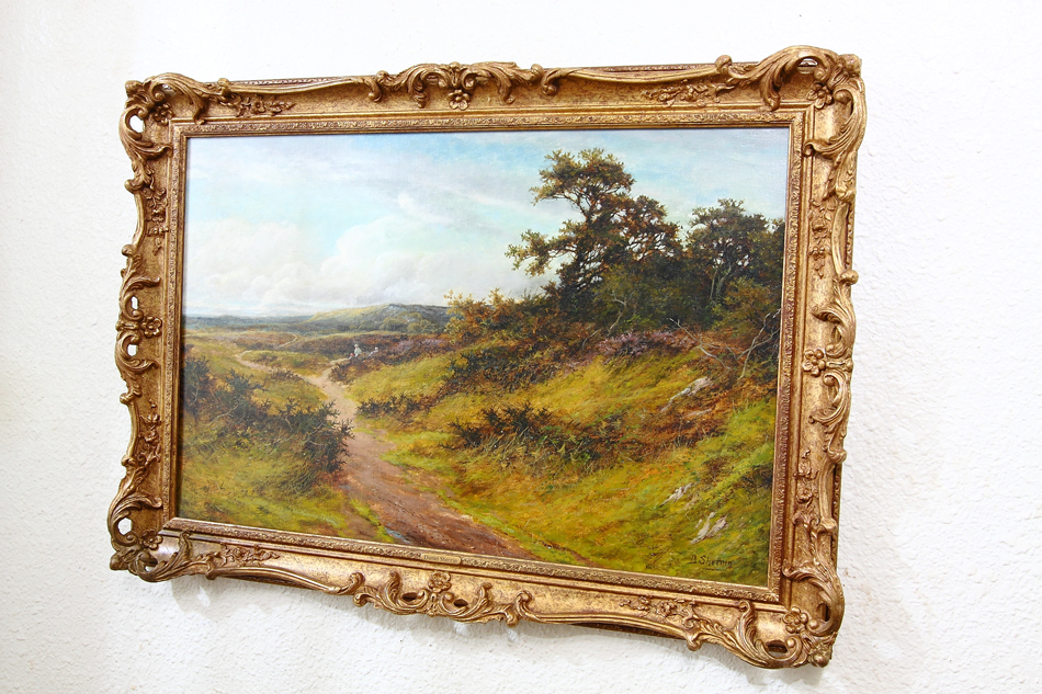 English Countryside in Autumn/Oil Painting