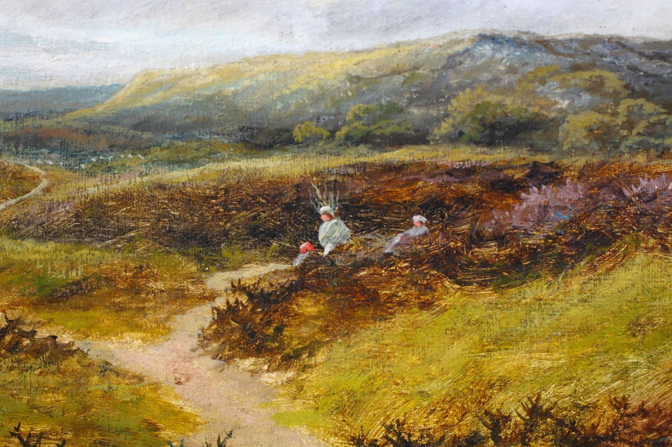 English Countryside in Autumn/Oil Painting
