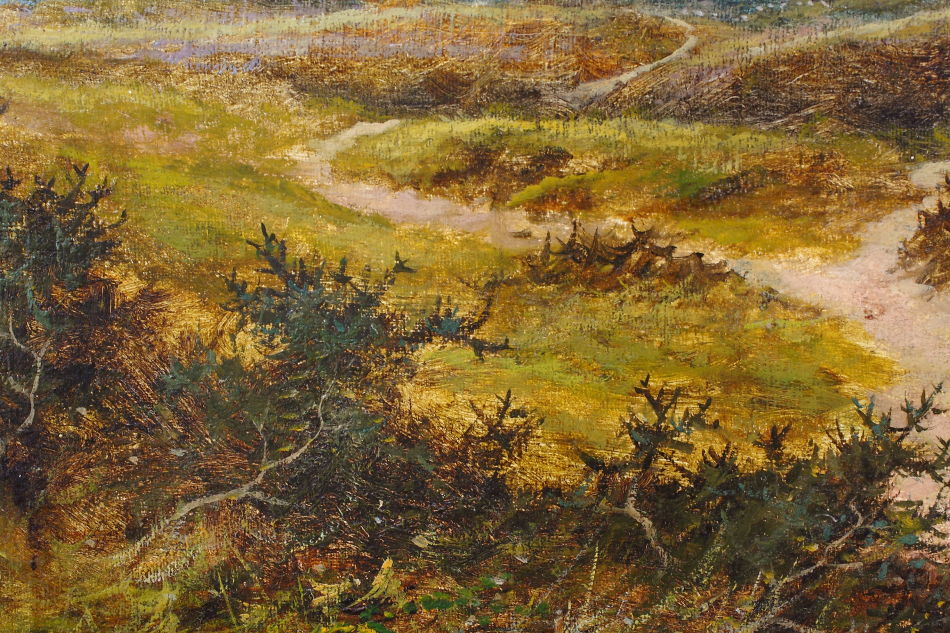 English Countryside in Autumn/Oil Painting