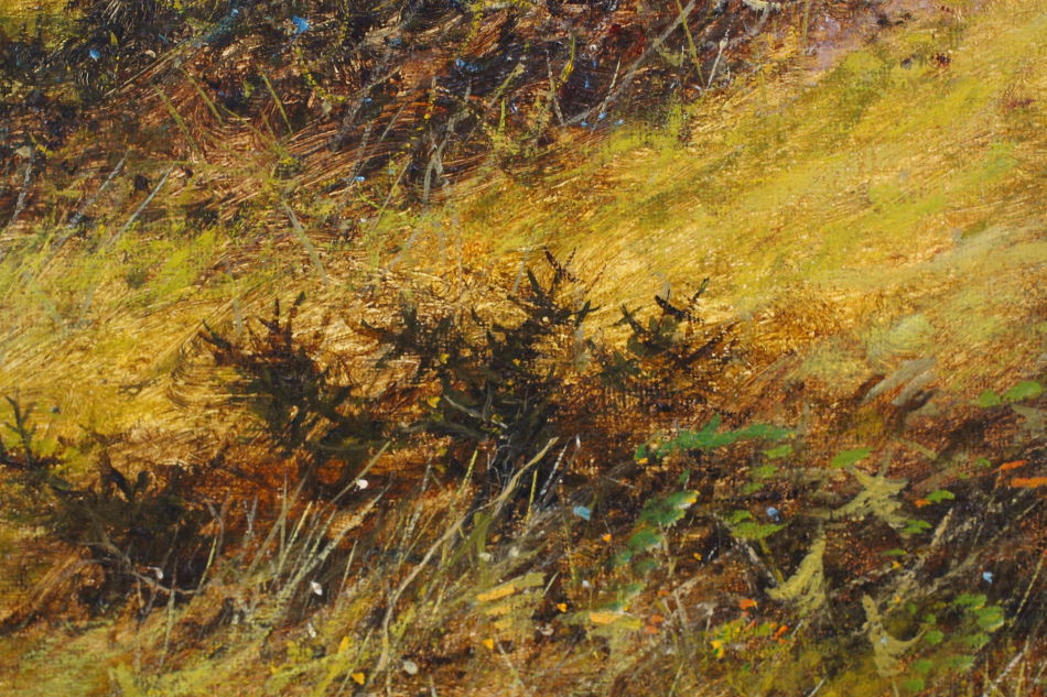 English Countryside in Autumn/Oil Painting