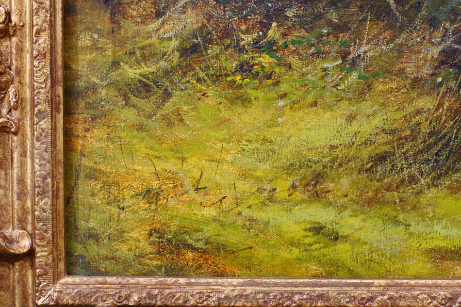 English Countryside in Autumn/Oil Painting