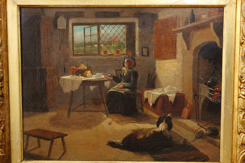 Thomas Faed / Oil Painting