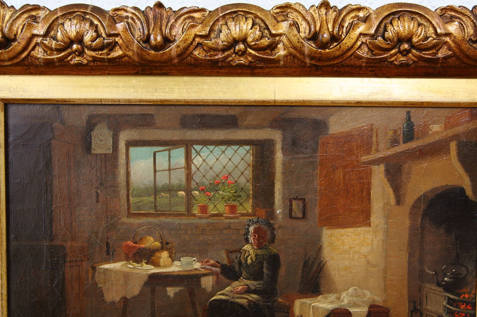 Thomas Faed / Oil Painting