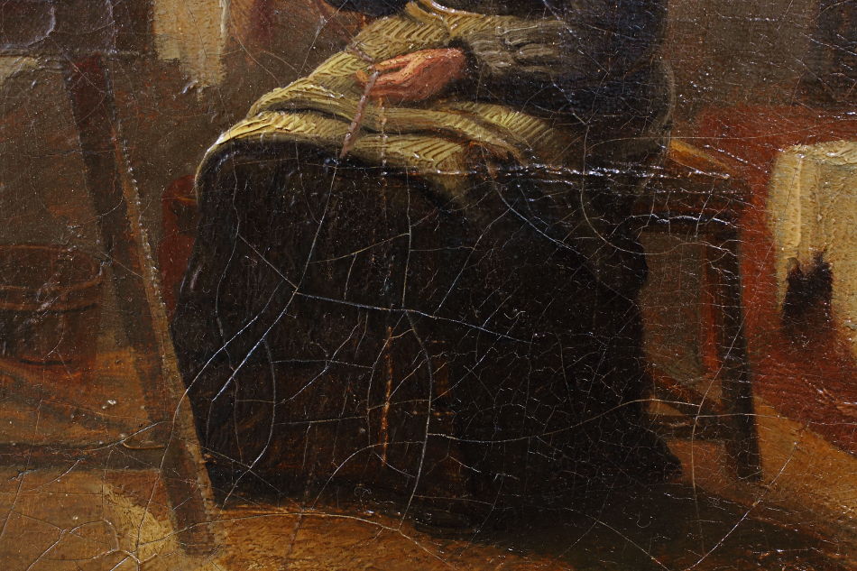Thomas Faed / Oil Painting