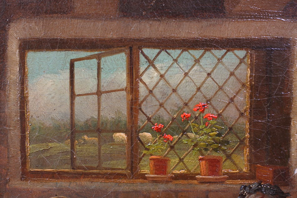Thomas Faed / Oil Painting