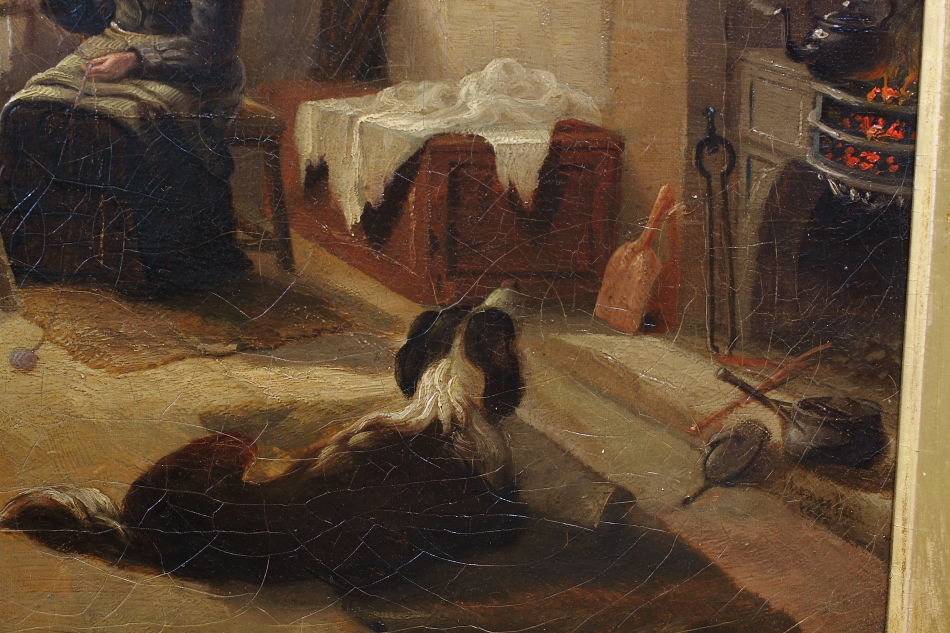 Thomas Faed / Oil Painting