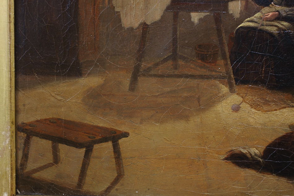 Thomas Faed / Oil Painting