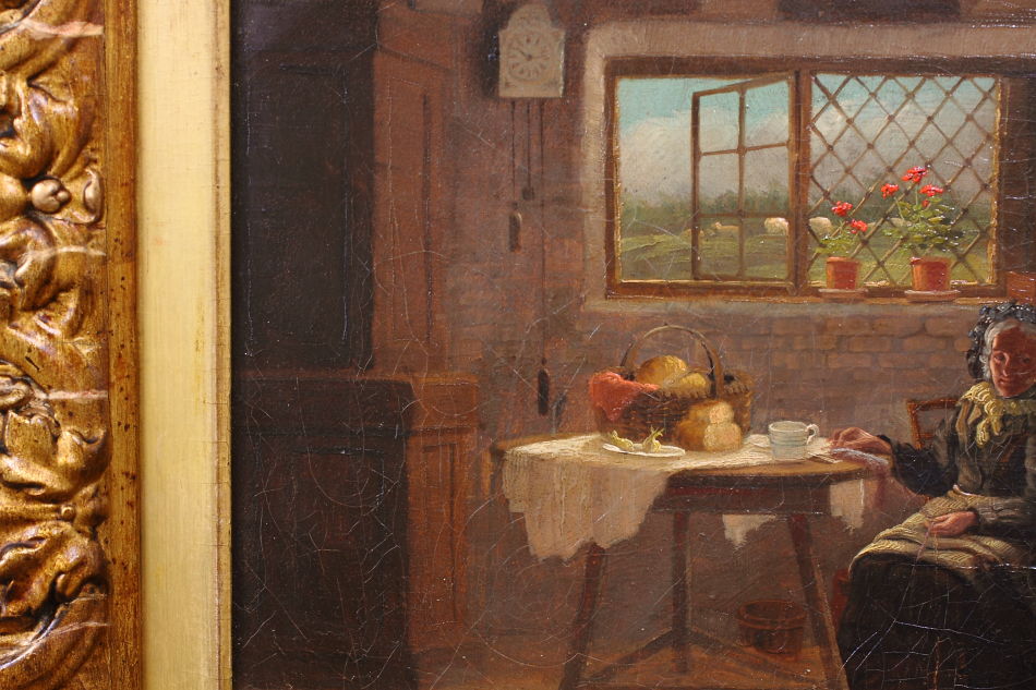 Thomas Faed / Oil Painting