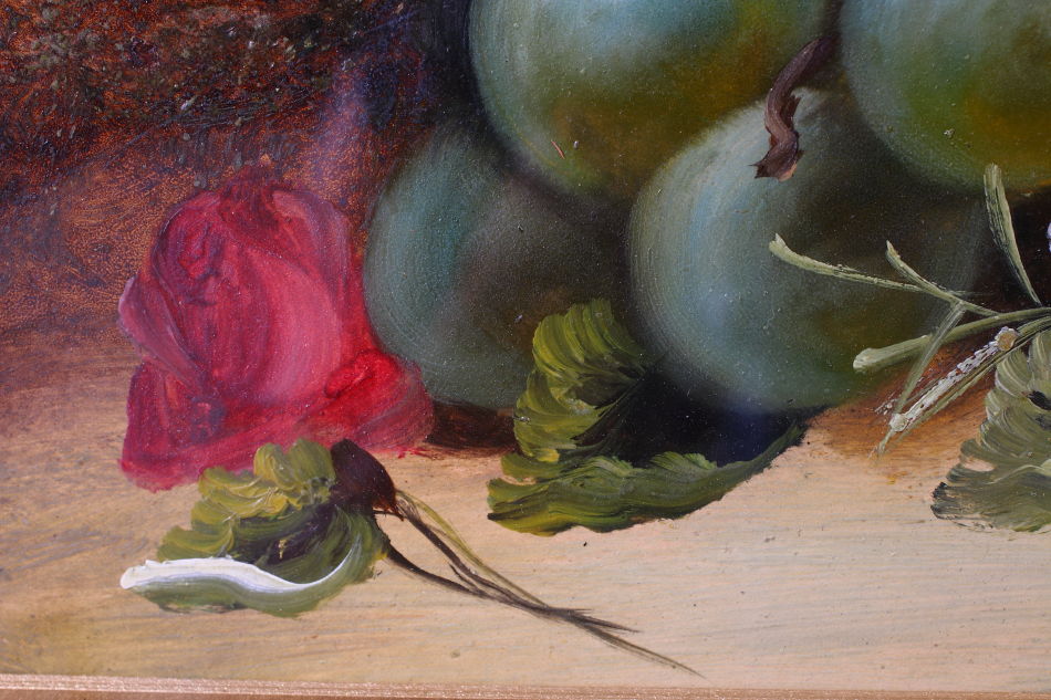 Fruits and flowers  / Oil Painting 