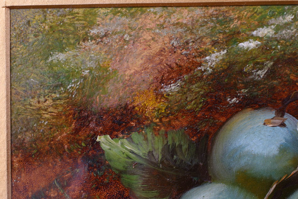 Fruits and flowers  / Oil Painting 