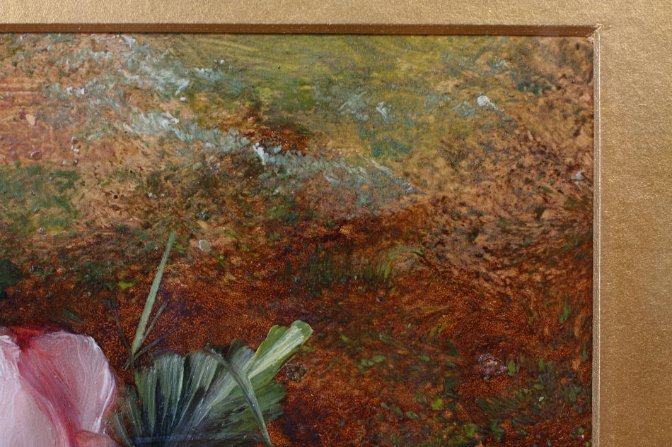 Fruits and flowers  / Oil Painting 