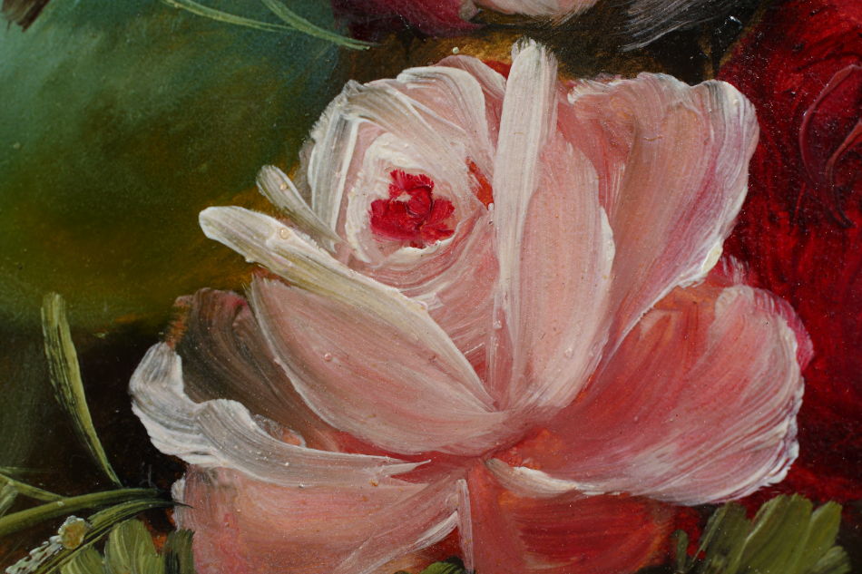 Fruits and flowers  / Oil Painting 