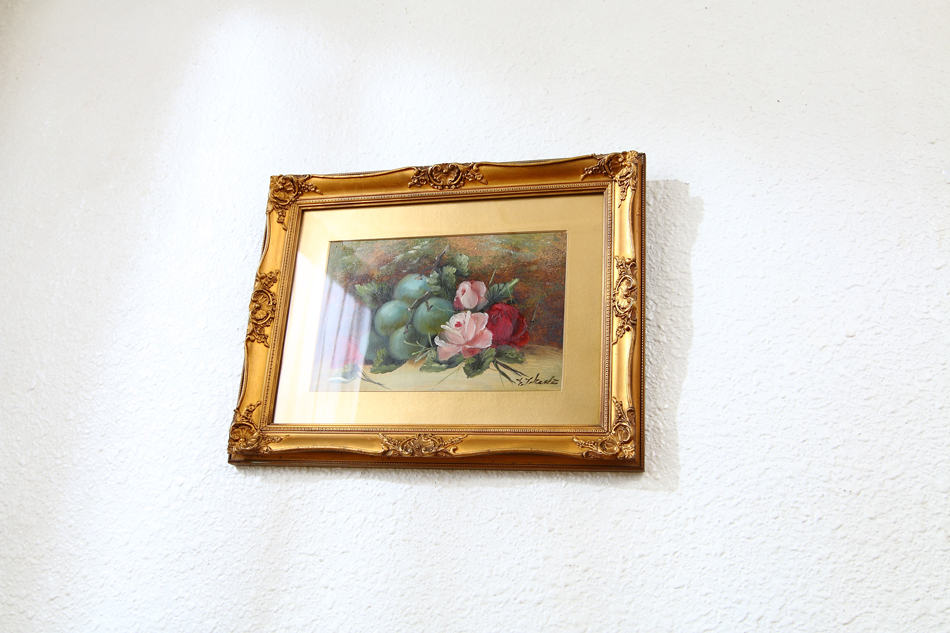 Fruits and flowers  / Oil Painting 