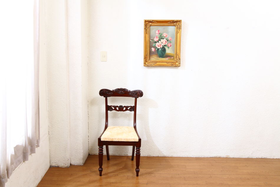 Still Life with pink Roses / oil painting