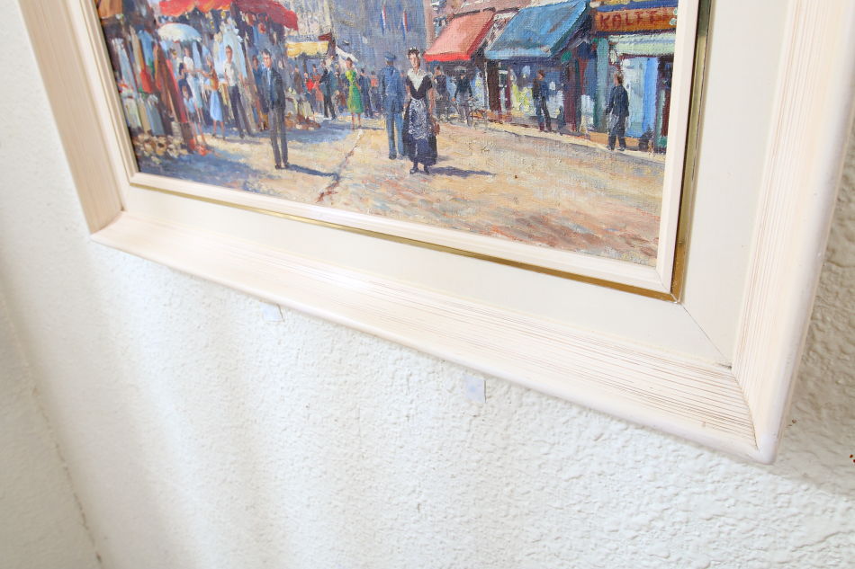 Market Day at MIDDELBURG / oil painting