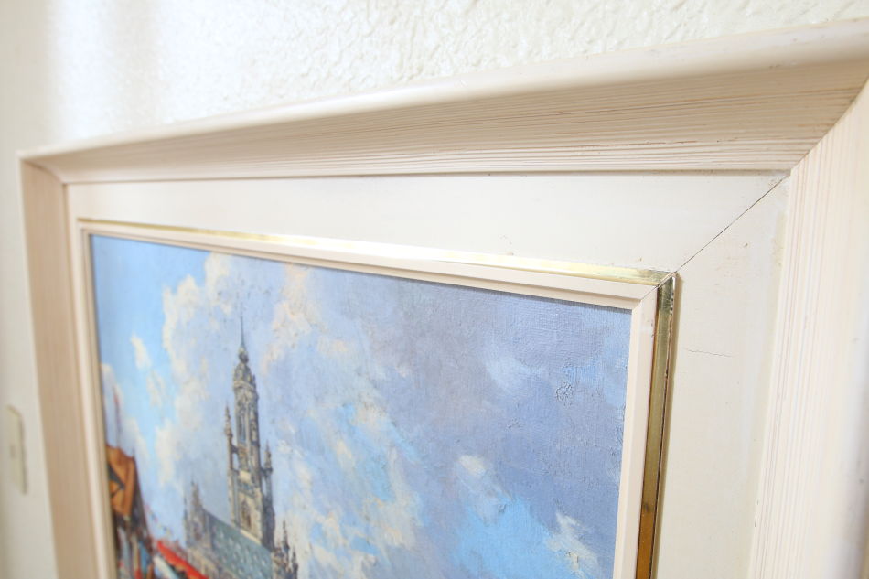 Market Day at MIDDELBURG / oil painting