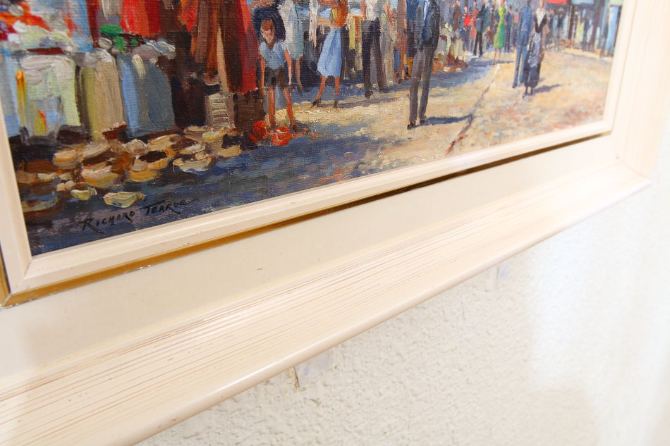 Market Day at MIDDELBURG / oil painting