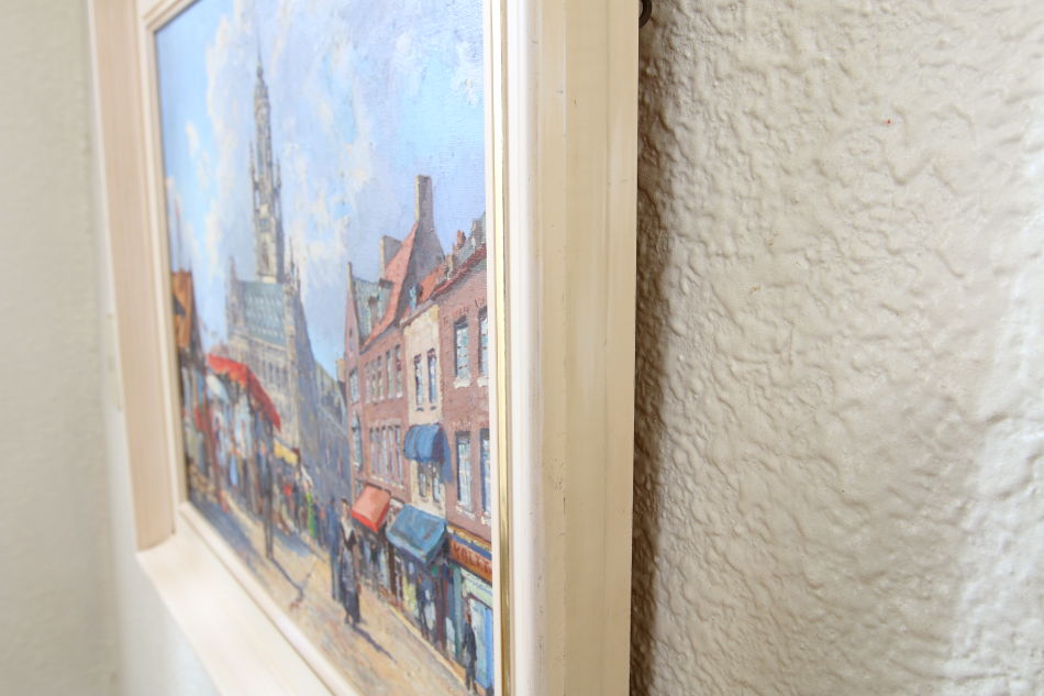 Market Day at MIDDELBURG / oil painting