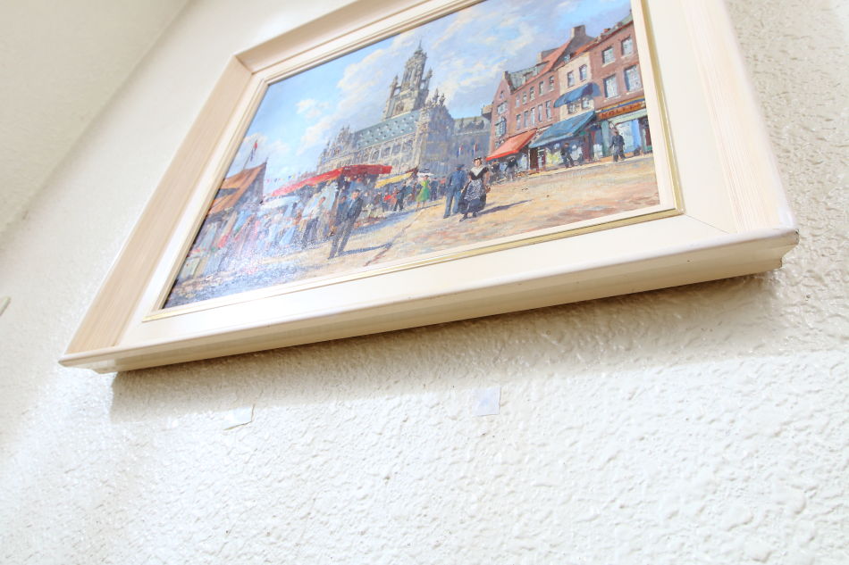 Market Day at MIDDELBURG / oil painting