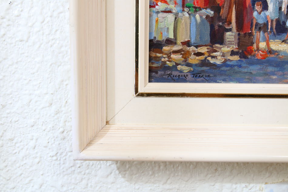 Market Day at MIDDELBURG / oil painting