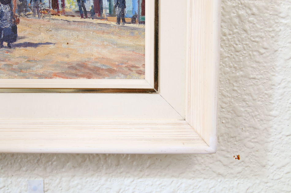 Market Day at MIDDELBURG / oil painting