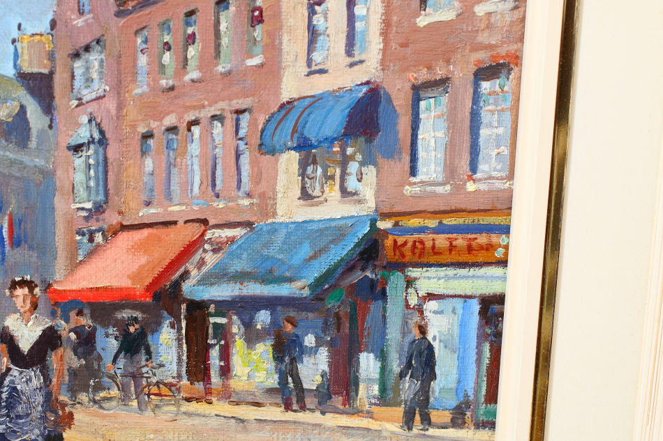 Market Day at MIDDELBURG / oil painting