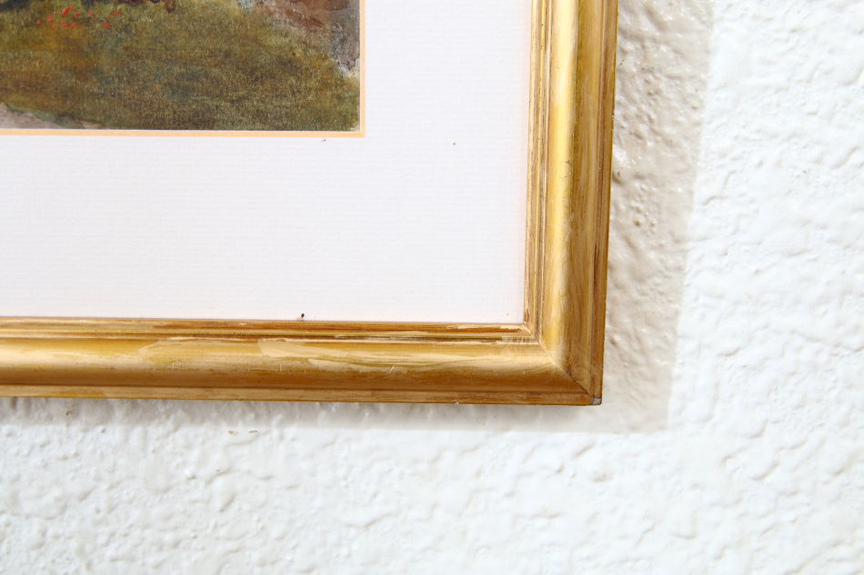 Near Laxey the Isle of Man / Water Colour 