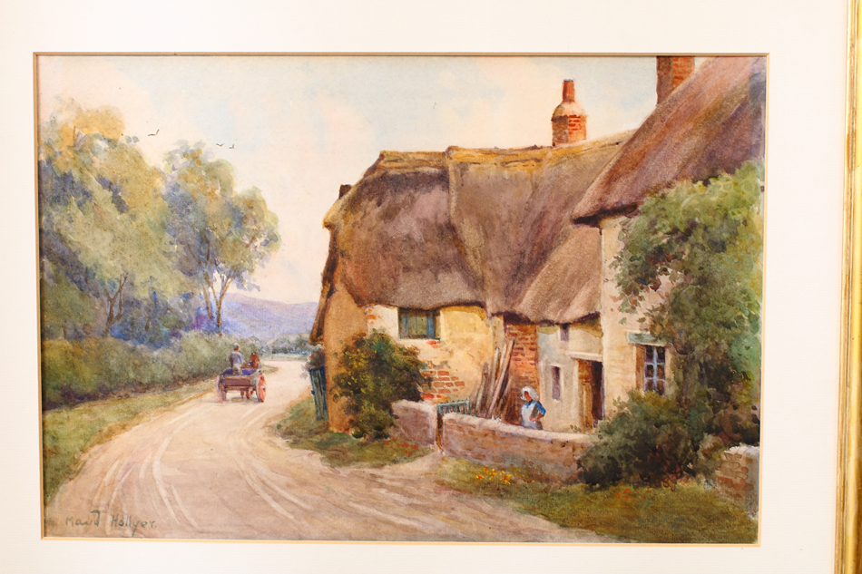 Near Laxey the Isle of Man / Water Colour 