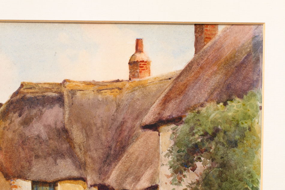 Near Laxey the Isle of Man / Water Colour 