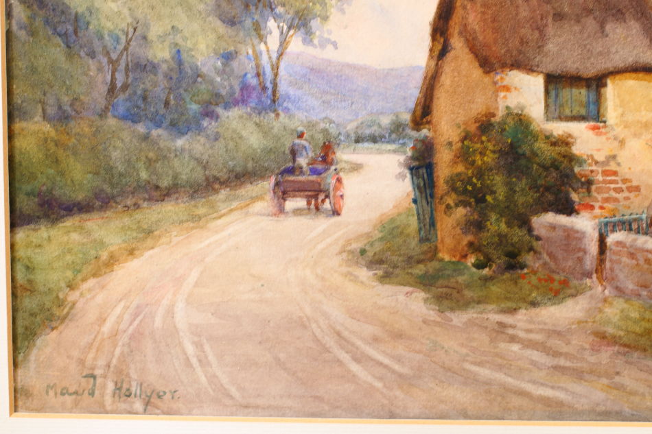 Near Laxey the Isle of Man / Water Colour 