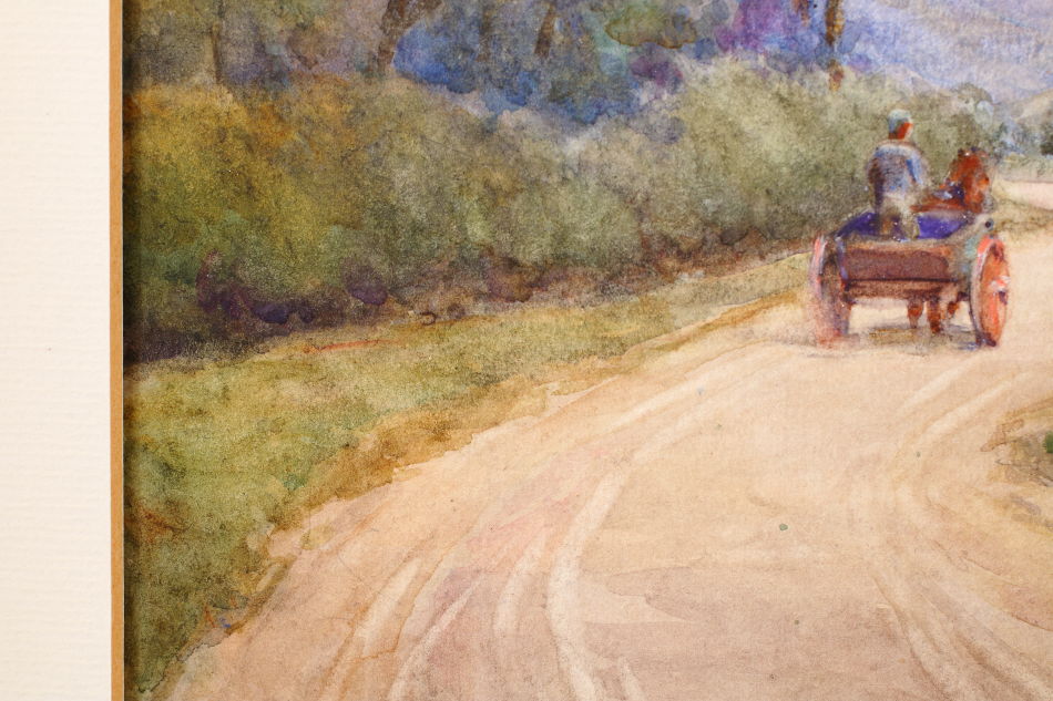 Near Laxey the Isle of Man / Water Colour 
