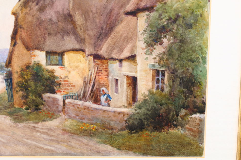 Near Laxey the Isle of Man / Water Colour 