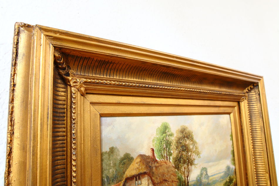 Rural Cottage near Sevenoaks in Kent/ oil painting
