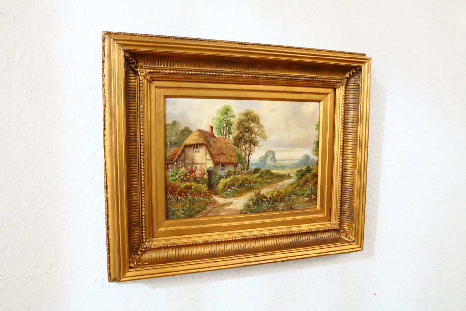 Rural Cottage near Sevenoaks in Kent/ oil painting