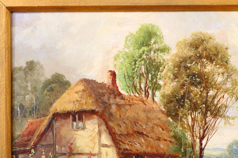 Rural Cottage near Sevenoaks in Kent/ oil painting
