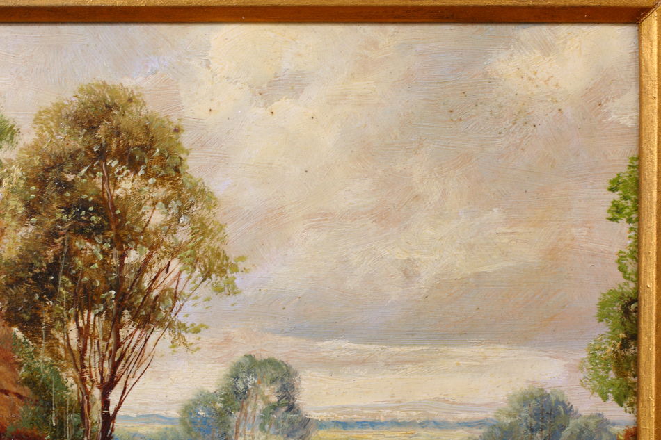 Rural Cottage near Sevenoaks in Kent/ oil painting