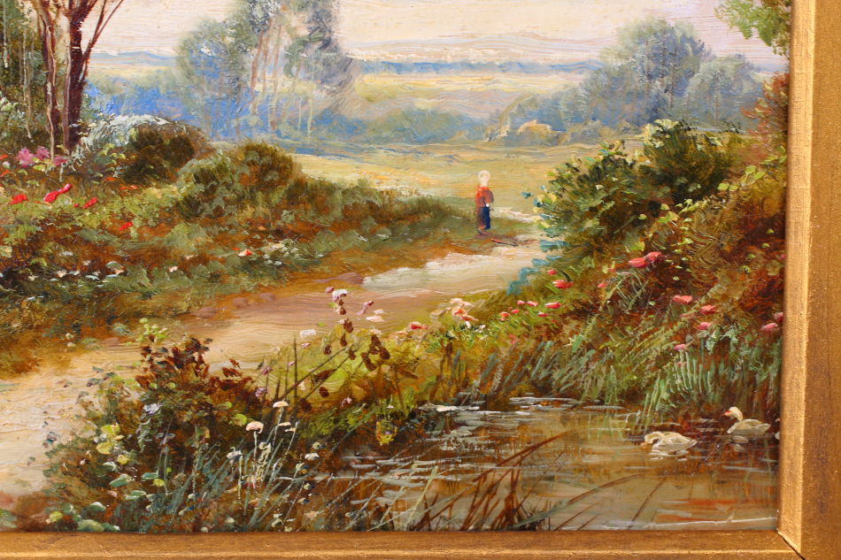 Rural Cottage near Sevenoaks in Kent/ oil painting