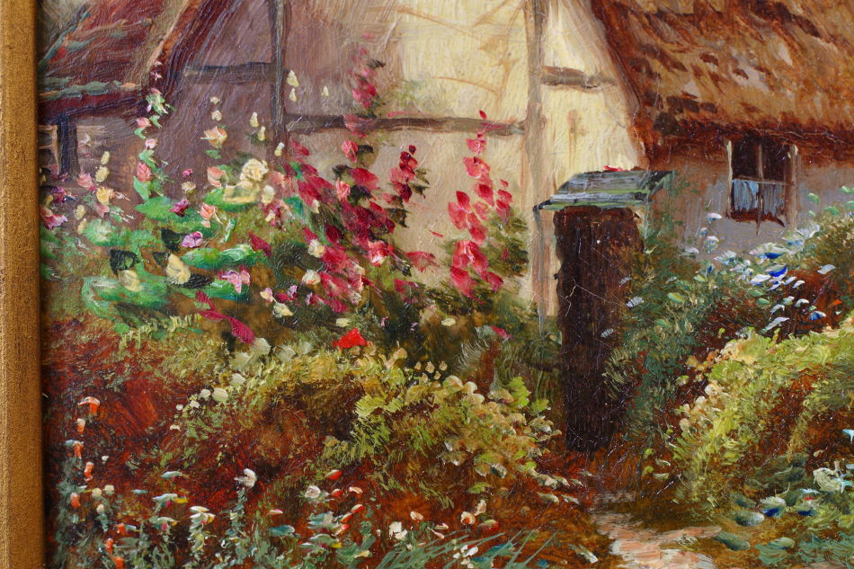 Rural Cottage near Sevenoaks in Kent/ oil painting