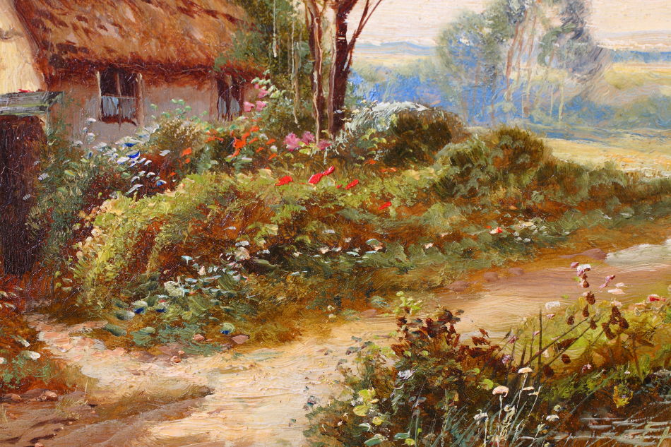 Rural Cottage near Sevenoaks in Kent/ oil painting