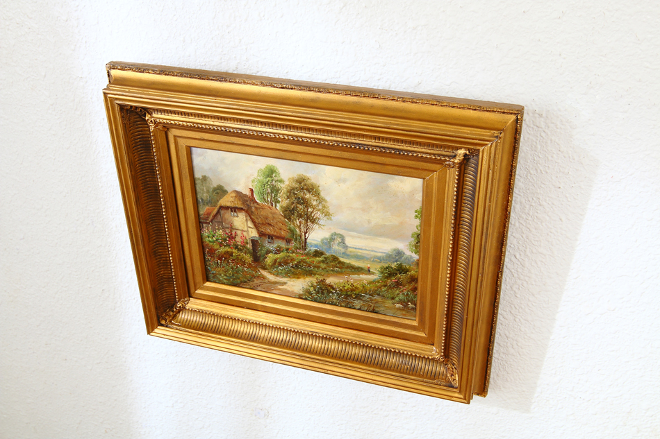 Rural Cottage near Sevenoaks in Kent/ oil painting
