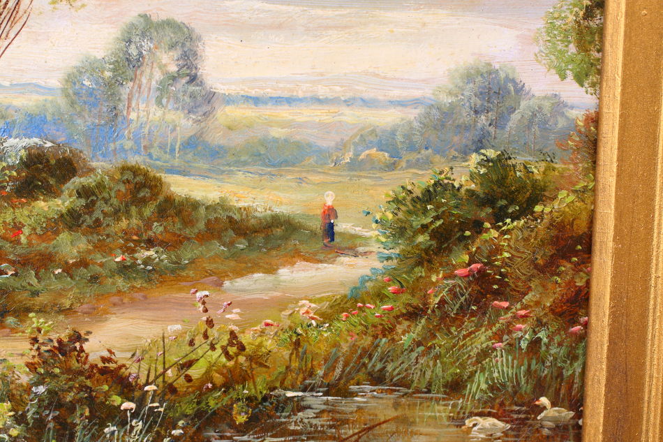 Rural Cottage near Sevenoaks in Kent/ oil painting