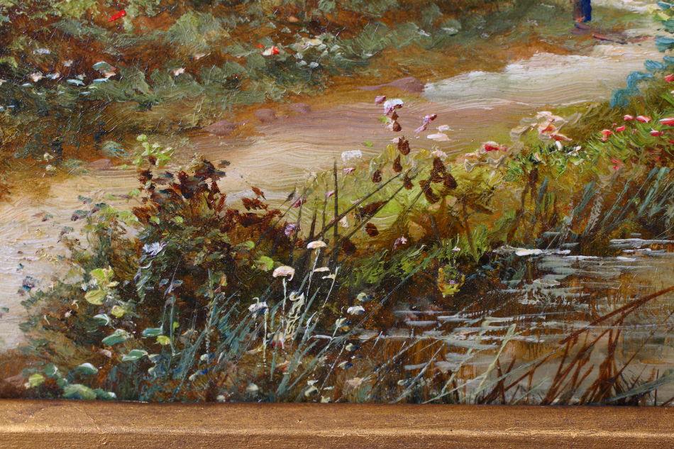 Rural Cottage near Sevenoaks in Kent/ oil painting