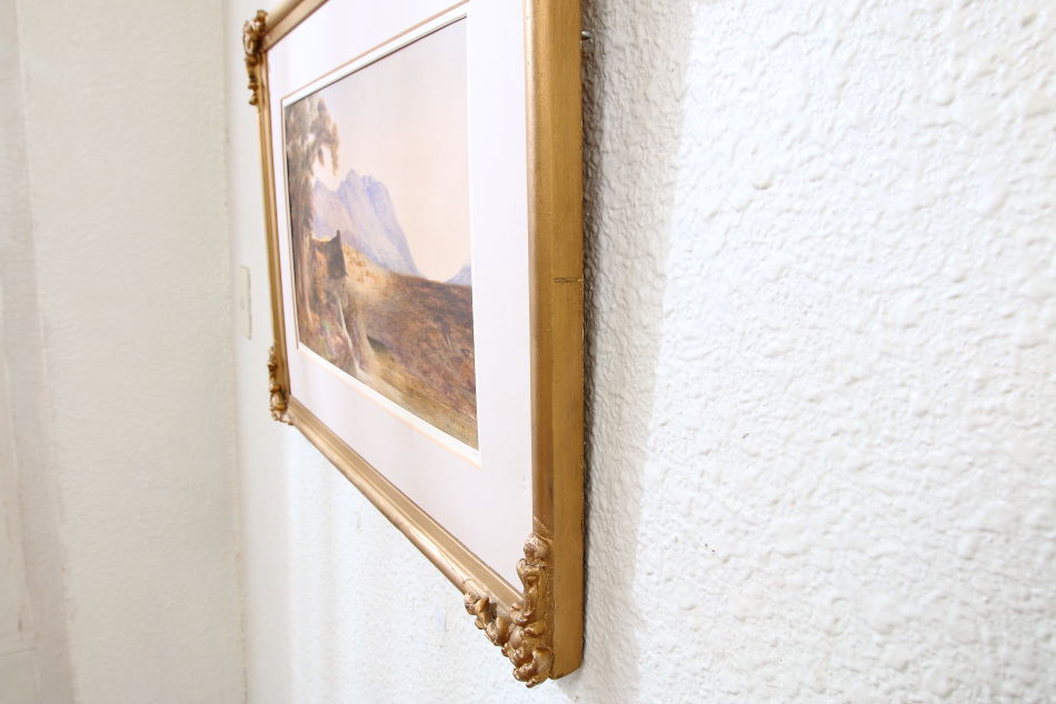 Ben Nevis in Scottish highlands / Water Colour 